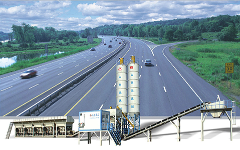 Soilcement central-plant mixing equipment